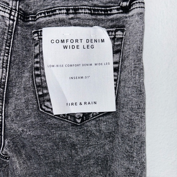 Fire & Rain  Comfort Denim Wide Leg Jeans - Picture 3 of 4